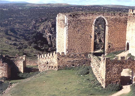 Castillo de Montalbán, detalle