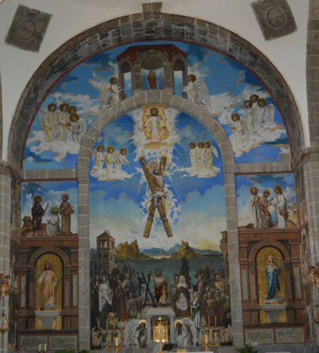 Iglesia parroquial de San Andrés, fresco (Boris Lugovskoy)
