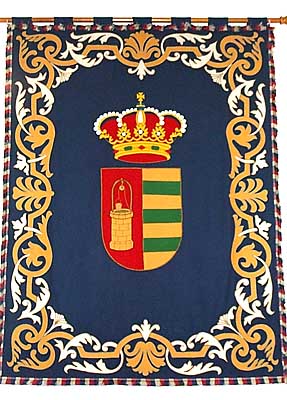 Escudo en tapiz