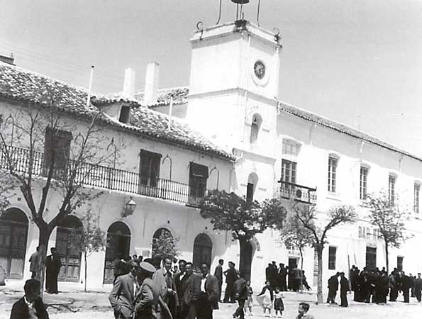 Ayuntamiento en los años 50