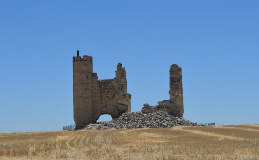Castillo de Caudilla, restos