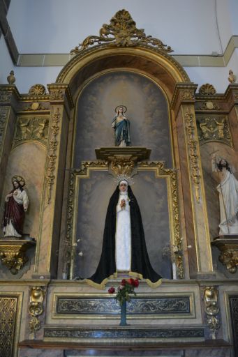 Iglesia parroquial de San Juan Bautista, retablo (b)