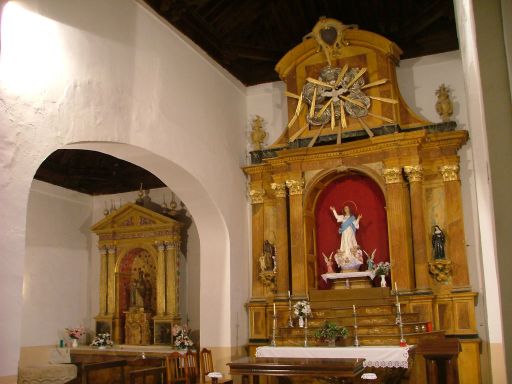 Casalgordo (anejo), Iglesia de San Ildefonso, interior