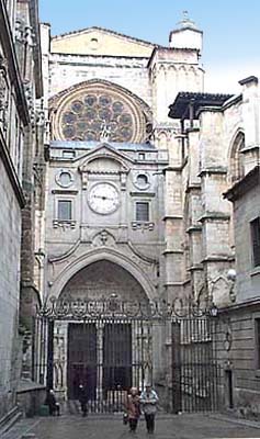 Catedral, puerta del Reloj