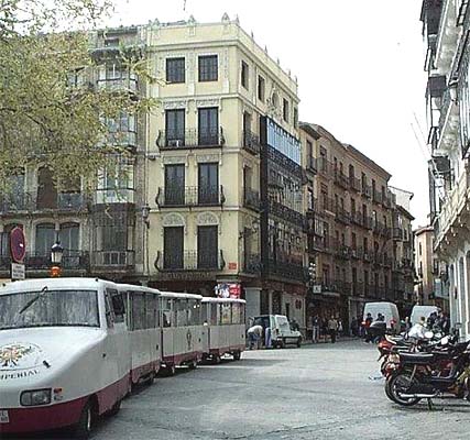 Plaza de Zocodover, tren turístico