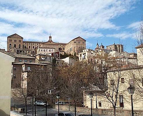 Seminario Mayor, desde las Carreras de San Sebastián