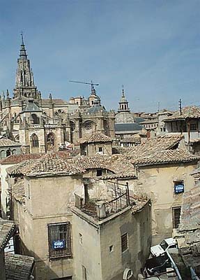 Vista de Toledo, desde  Escuela Abdón de Paz (d)