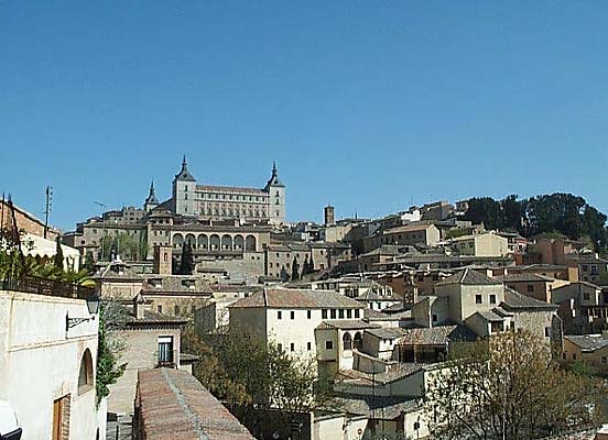 Vista de Toledo, desde  plaza San Fernando (c)