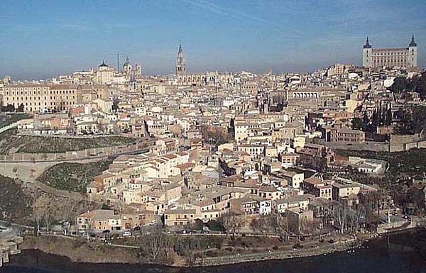 Vista de Toledo, desde Parador Nacional de Turismo