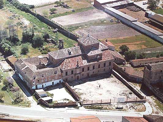 Convento, vista aérea