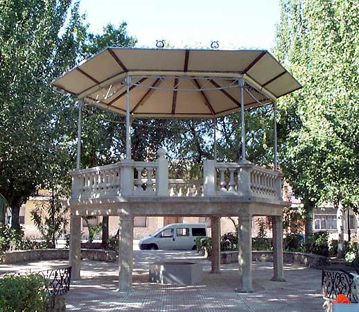 Plaza Mayor, templete