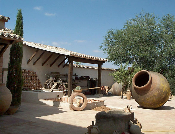 Alfar de Gregorio Peño, patio