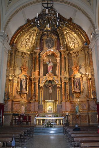 Iglesia parroquial de San Bartolomé, interior