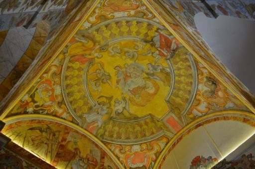 Iglesia parroquial de Santa Leocadia, frescos