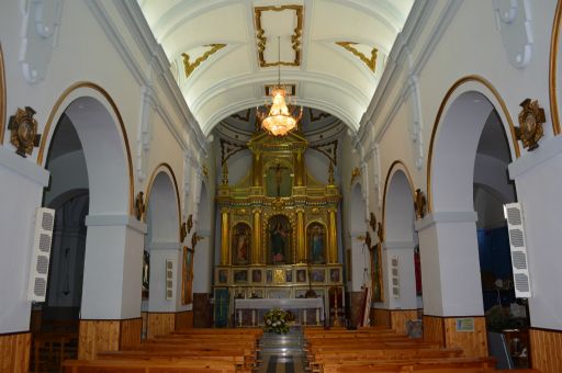 Iglesia parroquial de Santa María Magdalena, interior