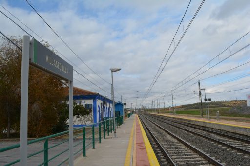 Estación de tren, vía