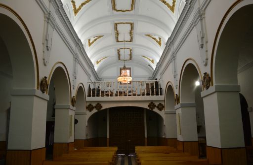 Iglesia parroquial de Santa María Magdalena, interior coro