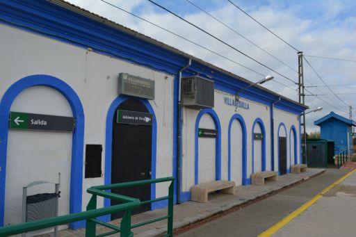 Estación de tren, edificio