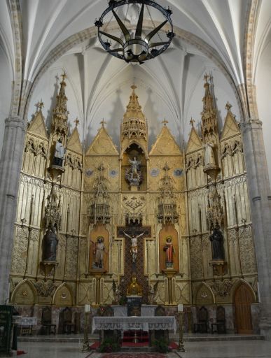 Iglesia parroquial de Nuestra Señora de la Asunción, interior