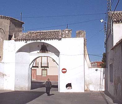 Puerta de la Villa o de Ocaña, interior