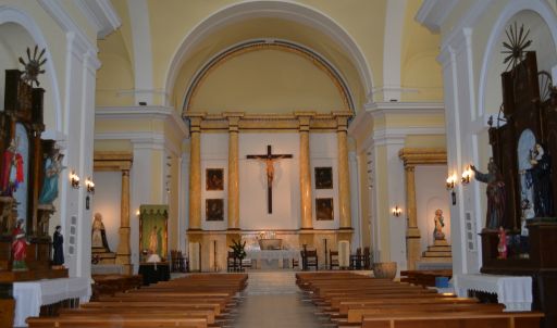 Iglesia parroquial de Santa María Magdalena, interior