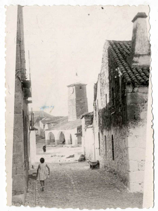 Aldeanueva de San Bartolomé. Calle de la Pasión. 1957 (P-20)