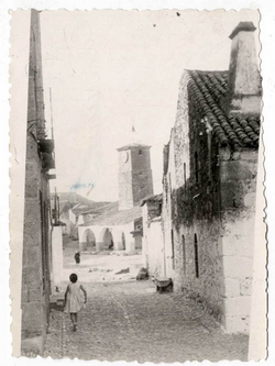 Aldeanueva de San Bartolomé. Calle de la Pasión. 1957 (P-20)