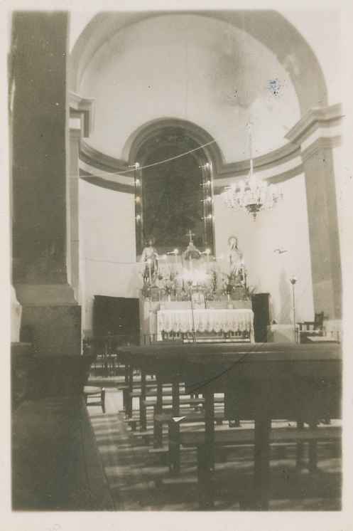 Camarenilla. Interior Iglesia Ntra. Sra. del Rosario. (P-89)