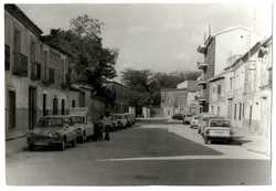 Consuegra. Calle Fray Fortunato pavimentada. 1973 (P-149)