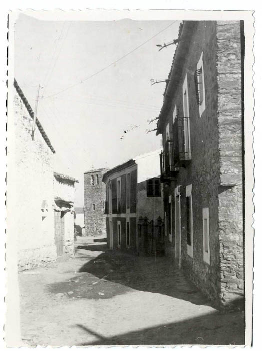 El Campillo de la Jara. Calle Real. 1958 (P-83)