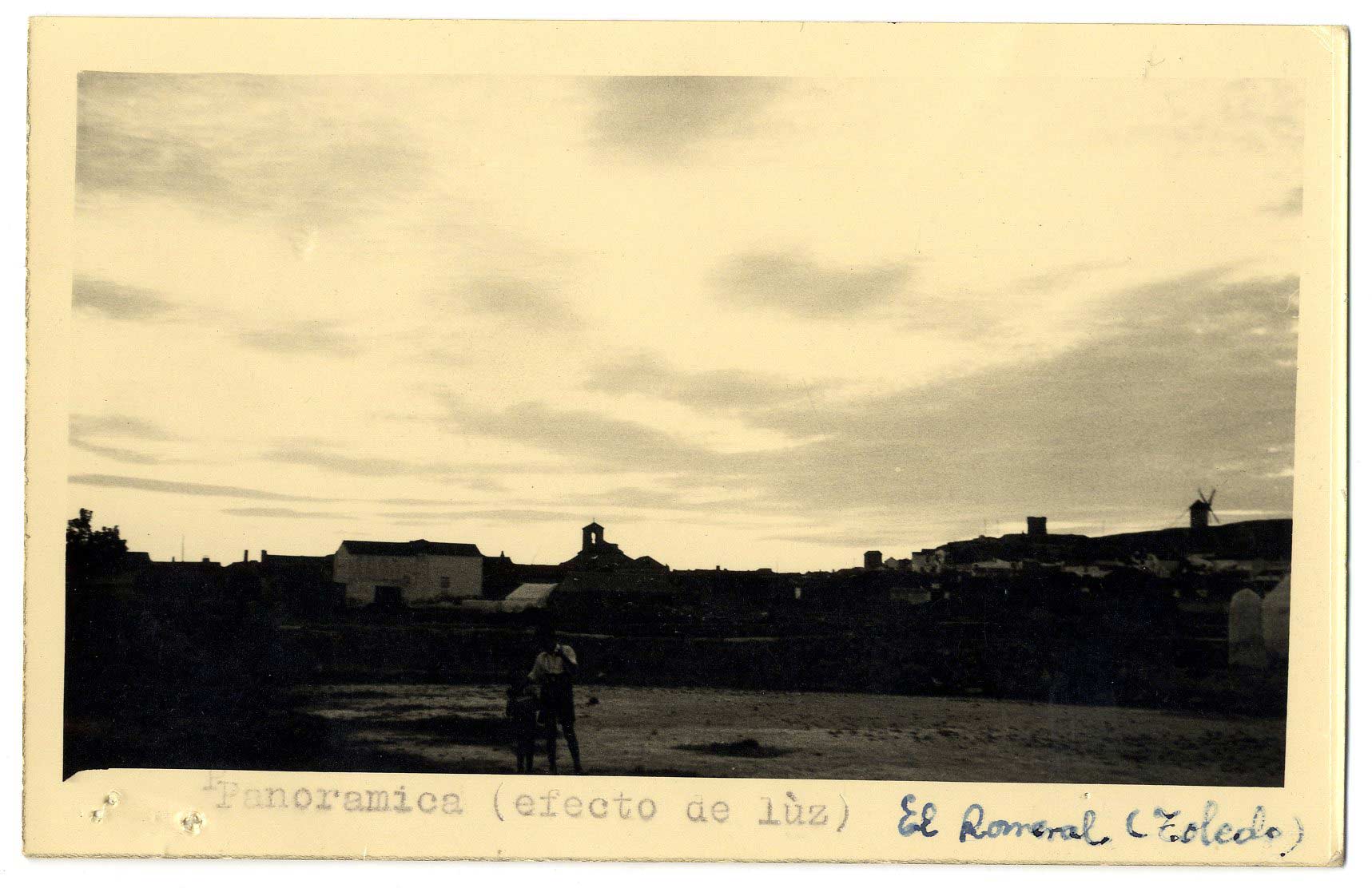 El Romeral. Panorámica de la localidad. 1960 (P-249)
