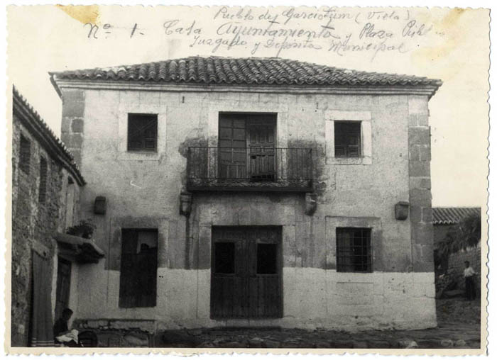 Garciotum. Casa Ayuntamiento. 1959 (P-307)