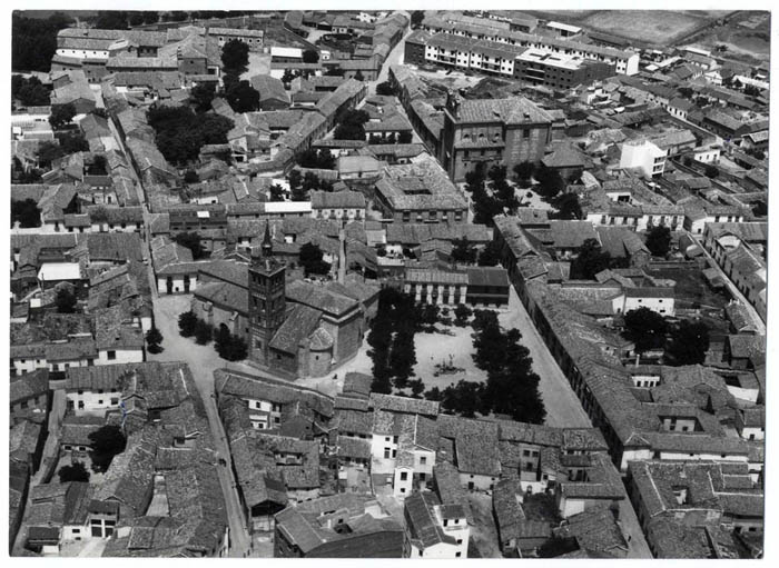 Illescas. Vista aérea parcial. 1968 (P-345)