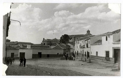 La Puebla de Montalbán. Plaza del Sol. Hacia 1960 (P-391)