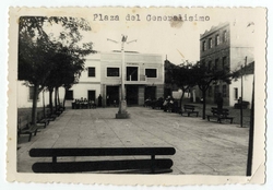 La Pueblanueva. Plaza del Generalísimo. 1960 (P-419)