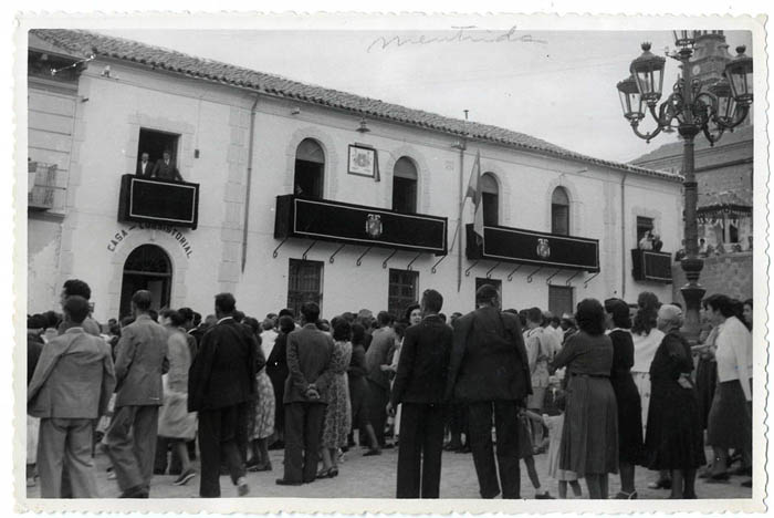 Méntrida. Casa Ayuntamiento. Hacia 1960 (P-523)