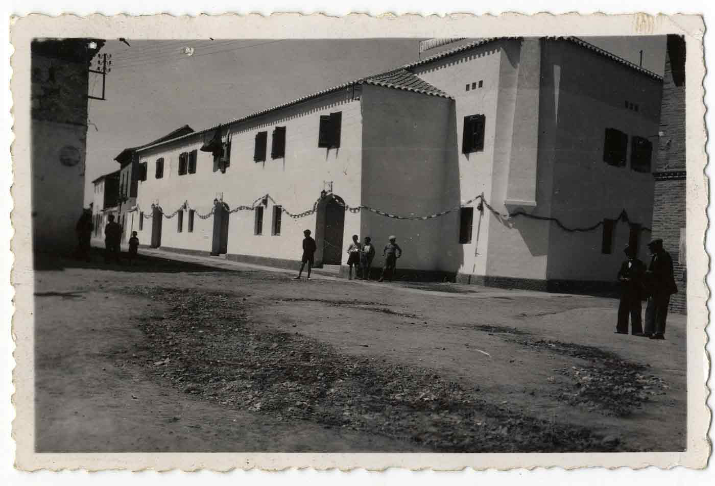 Mocejón. Viviendas en la calle Silvano Cirujano.1959 (P-527)