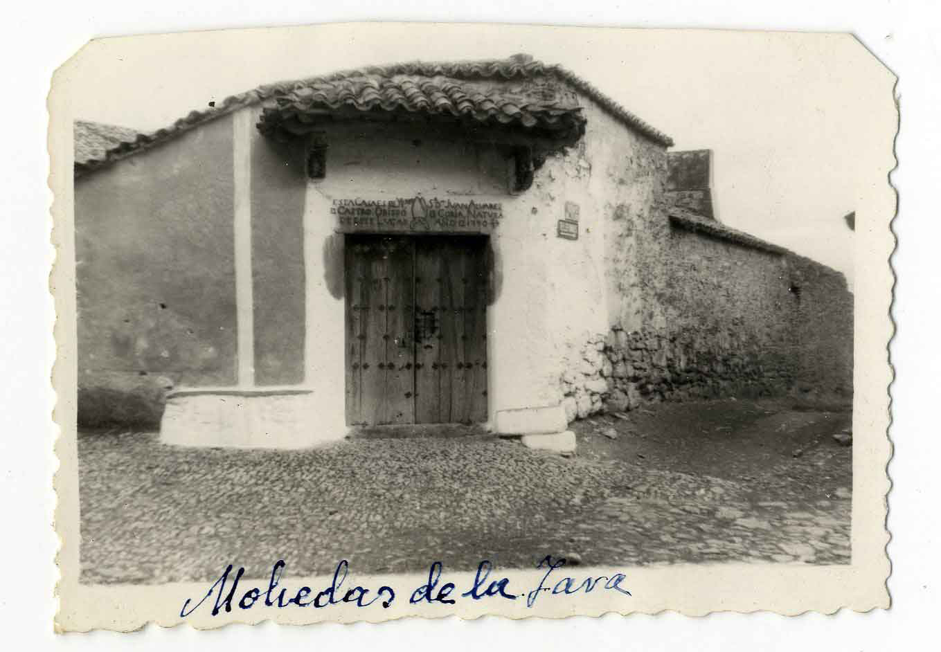 Mohedas de la Jara. Casa del obispo Alvárez. 1959 (P-533)