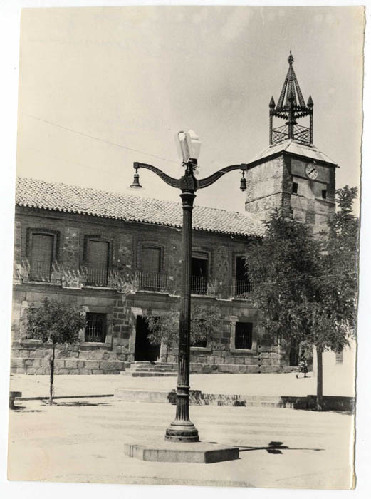 Navahermosa. Plaza del Generalísimo. 1959 (P-581)
