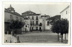Noblejas. Plaza del Generalísimo. 1959 (P-595)
