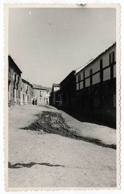 Noez. Calle de José Antonio. 1959 (P-599)