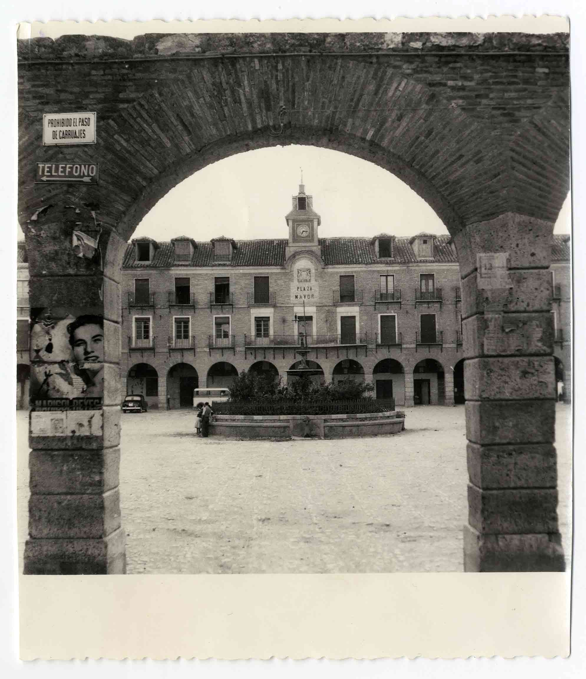 Ocaña. Plaza Mayor. 1960 (P-633)