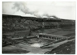 Ocaña. Vista general de la Fuente Grande. 1966 (P-2602)