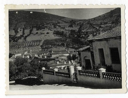 Robledo del Mazo. Vista desde de las escuelas. 1960 (P-791)