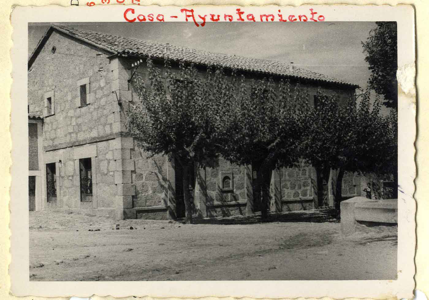 San Pablo de Los Montes. Casa Ayuntamiento. 1960 (P-795)