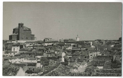 Santa Cruz de la Zarza. Vista parcial. 1960 (P-815)