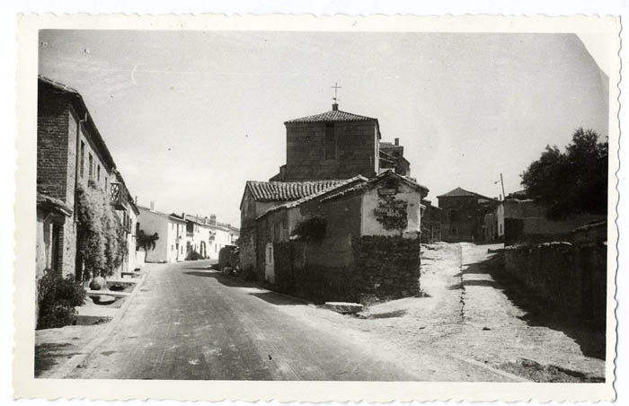 Torralba de Oropesa. Entrada a la localidad. 1960 (P-1397)