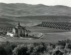 Tembleque. Ermita del Cristo del Valle. 1969 (F-075)