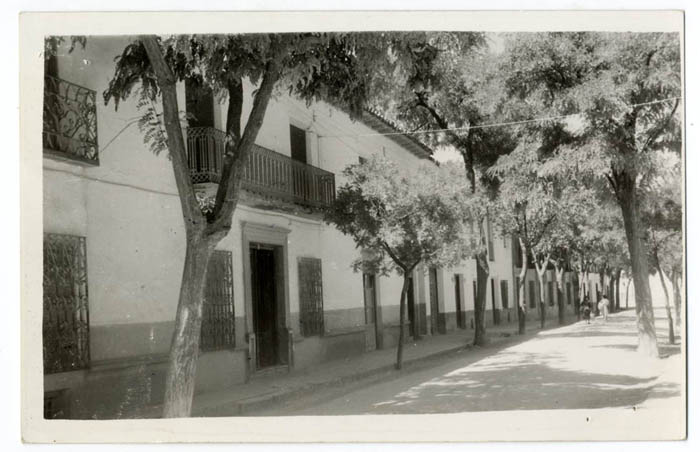 Villanueva de Alcardete. Calle José Antonio. 1960 (P-1491)