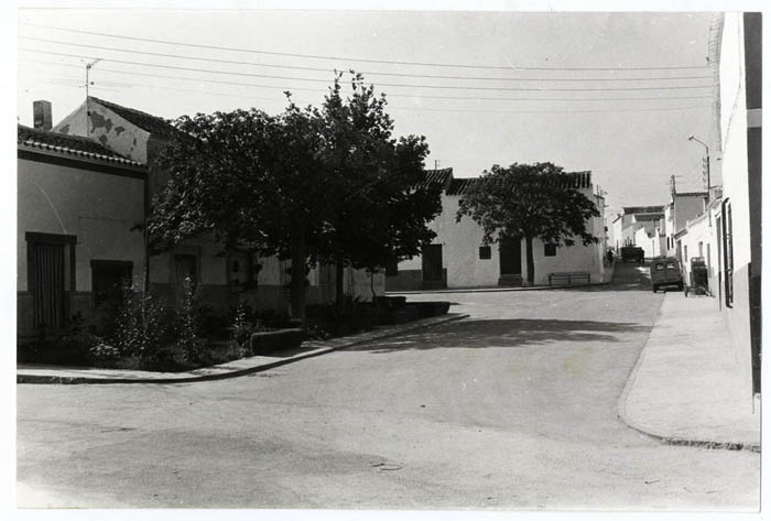 Villanueva de Bogas. Calle del Santo. 1972 (P-1502)